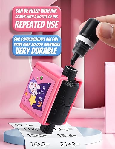 SET DE RODILLOS EDUCATIVOS DE SUMA Y RESTA