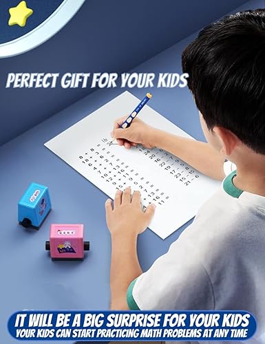 SET DE RODILLOS EDUCATIVOS DE SUMA Y RESTA