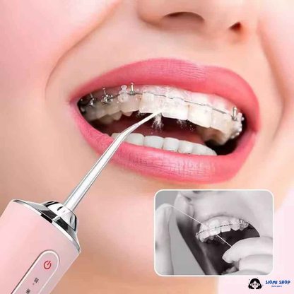 IRRIGADOR BUCAL + LAPIZ BLANQUEADOR DENTAL