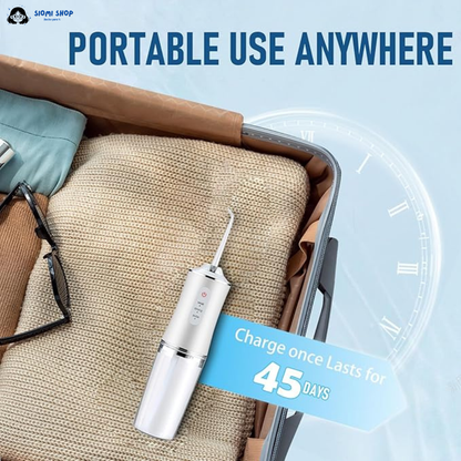 IRRIGADOR BUCAL + LAPIZ BLANQUEADOR DENTAL