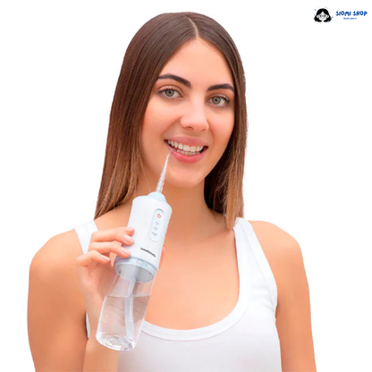 IRRIGADOR BUCAL + LAPIZ BLANQUEADOR DENTAL